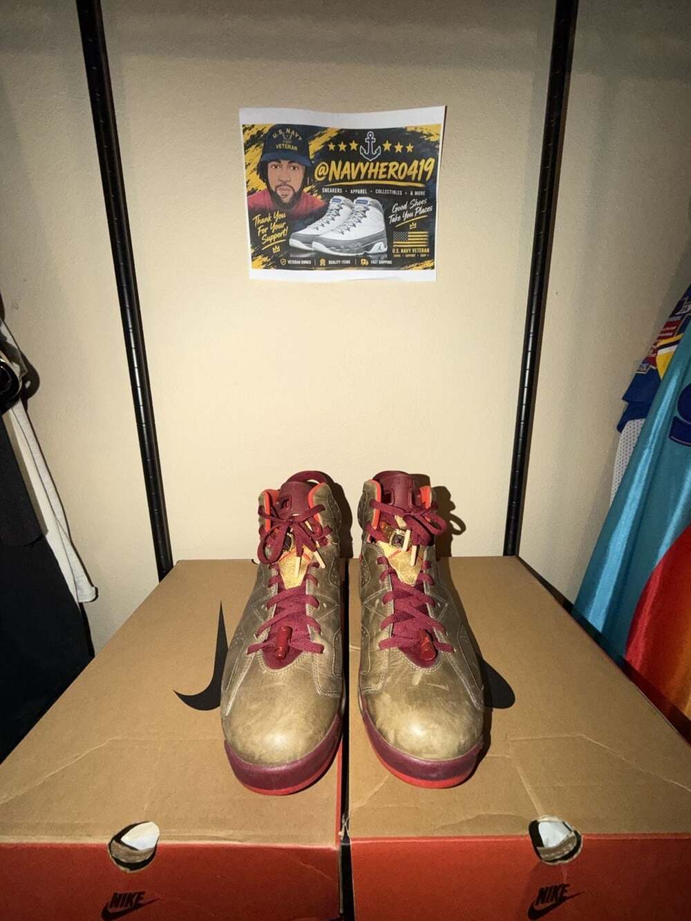 Jordan Air Jordan 6 Retro Size 13 Cigar